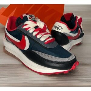 Nike LD Waffle x Sacai x Undercover‎ Midnight Spruce Shoes DJ4877-300 Men Sz 5